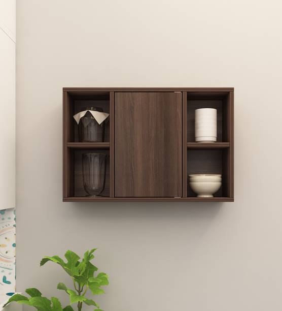 Crystal Furnitech Engineered Wood Crockery Cabinet