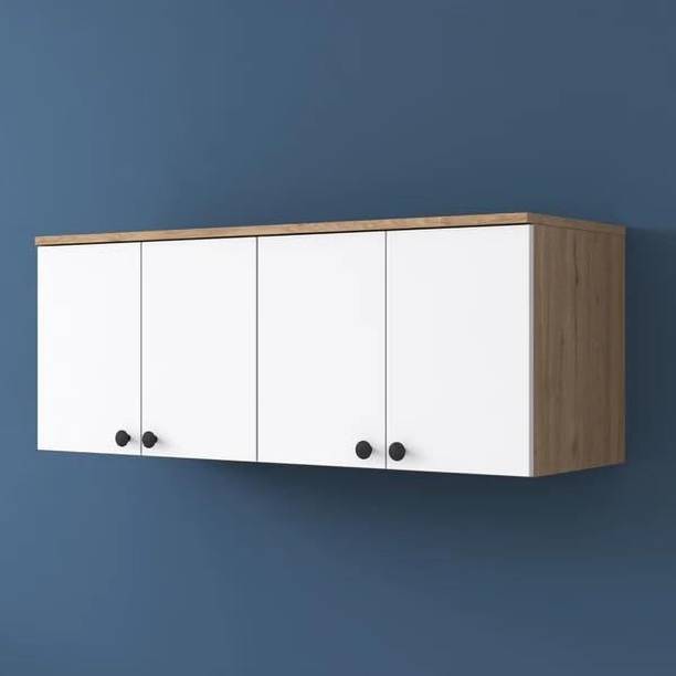 Spyder Craft Matte Finish Wall Mounted Kitchen , Bathroom , Office File Cabinet Multi Purpose Engineered Wood Kitchen Cabinet
