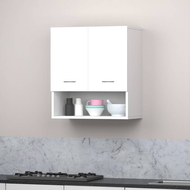 Divysa 2 Door Wall Mounted Kitchen Cabinet for Home & Kitchen, Bathroom, Office Engineered Wood Kitchen Cabinet