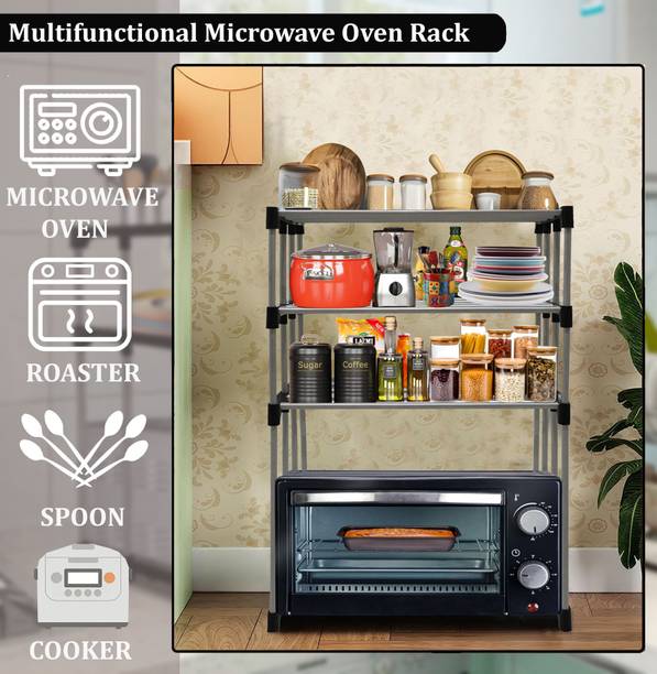 Rmerchants Microwave Stand Metal Kitchen Cabinet