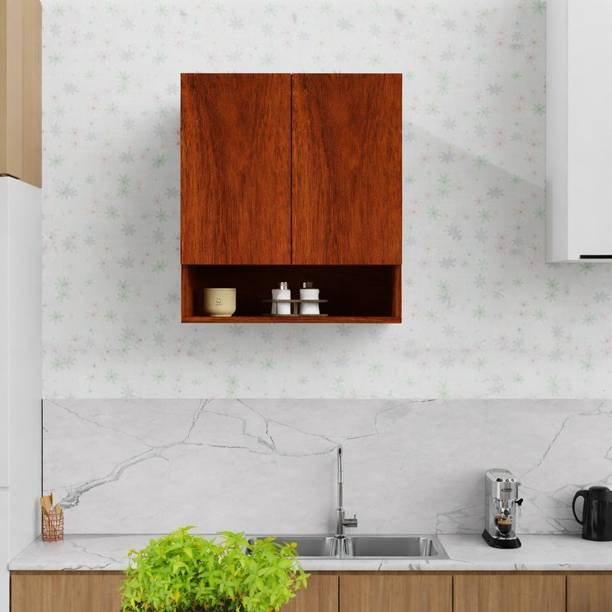 Divysa 2 Door Wall Mounted Kitchen Cabinet for Home & Kitchen, Bathroom, Office Engineered Wood Kitchen Cabinet