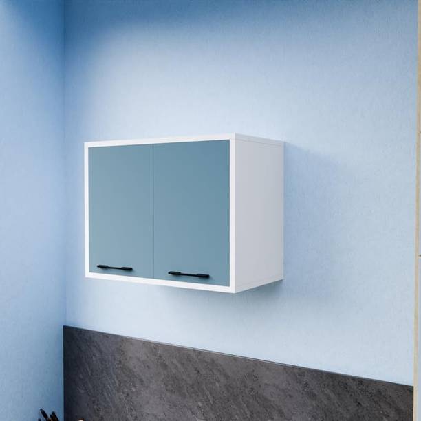 Divysa 2 Door Multipurpose Wall Mounted Cabinet with Adjustable Shelf | Engineered Wood Kitchen Cabinet