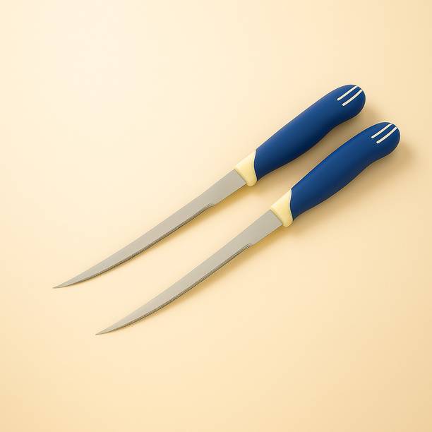 Machado 2 Pc Stainless Steel Knife Set Siberian Fillet Paring Knives – Flexible Curved Blade | for Fish, Meat & Herbs