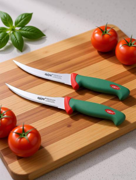 Glare 2 Pc Steel Knife Set tomato knife