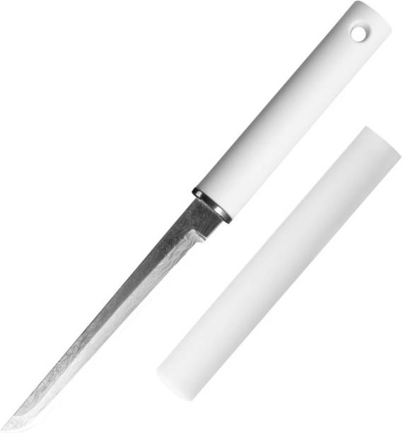 Kneefcy 1 Pc Stainless Steel Knife Fruit Cutting Knife for Kitchen Tasks, Veg Prep | Lightweight Cutter with Grip