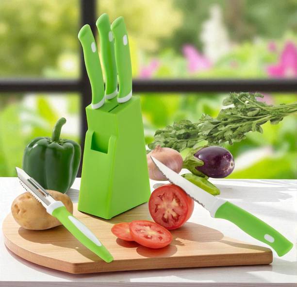ALKAR 5 Pc Stainless Steel Knife Set Stainless Steel Knife Set