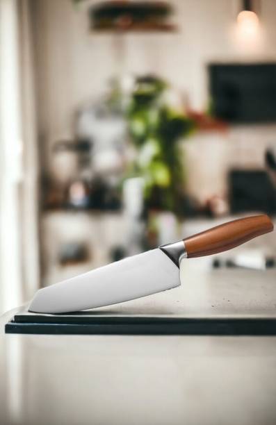 Captoola 1 Pc Stainless Steel Knife Ideal for All-Around Food Preparation Meat Knife with Pakka Handle(Silver, 1 Pc)