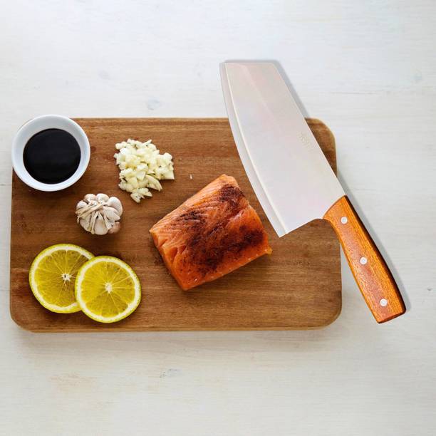 UniKart 1 Pc Stainless Steel Knife Ideal for Vegetable,Meat Cleaver Butcher Chef's Chopper For Kitchen & Restaurant