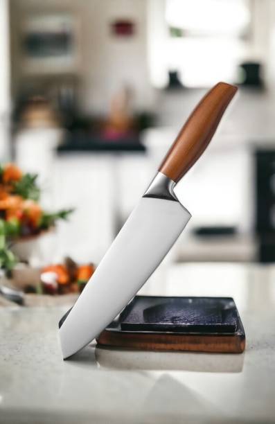 Captoola 1 Pc Stainless Steel Knife Ideal for All-Around Food Preparation Meat Knife with Pakka Handle(Silver, 1 Pc)