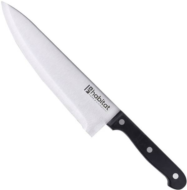 हैबिटेट Chef Knife – 8-Inch Stainless Steel | Big Knife for Chopping, Slicing & Dicing स्टेनलेस स्टील चाकू