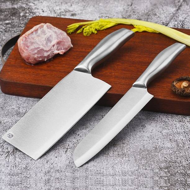ATIASRAMA 2 Pc Stainless Steel Knife