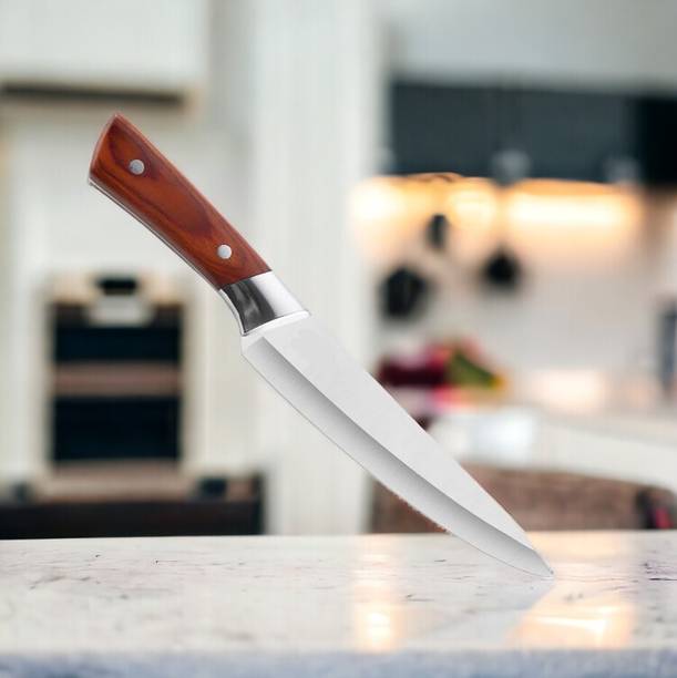 Captoola 1 Pc Stainless Steel Knife Ideal for All-Around Food Preparation Meat Knife with Pakka Handle(Silver, 1 Pc)