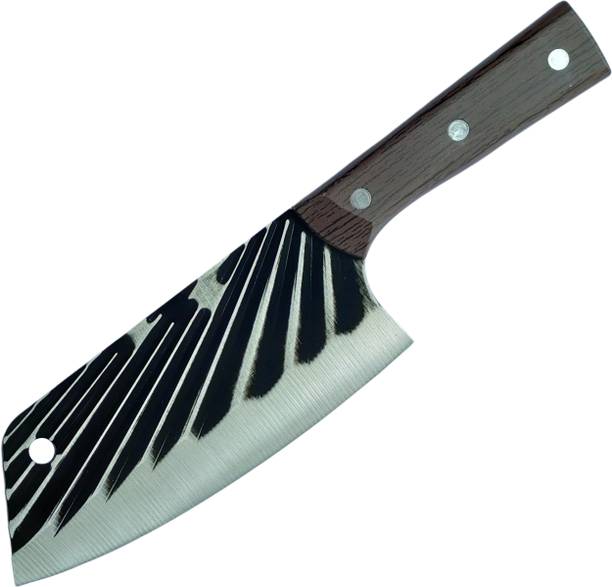 UniKart 1 Pc Stainless Steel Knife Ideal for Vegetable,Meat Cleaver Butcher Chef's Chopper For Kitchen & Restaurant