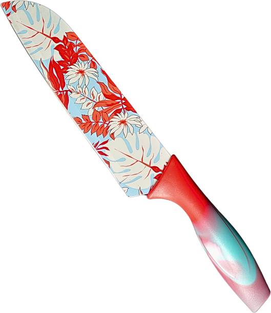 Lellow 1 Pc Stainless Steel, Plastic Knife Ideal for Vegetable | Fruit Paring | Peeling | Slicing For Kitchen & Restaurant