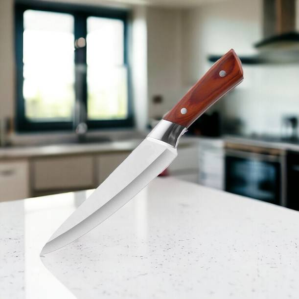 Captoola 1 Pc Stainless Steel Knife Ideal for All-Around Food Preparation Meat Knife with Pakka Handle(Silver, 1 Pc)