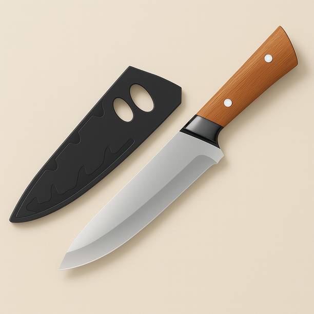 Machado 1 Pc Stainless Steel Knife High Carbon Siberian Conical Edged Paring | Peeling | Vegetable Kitchen Knife