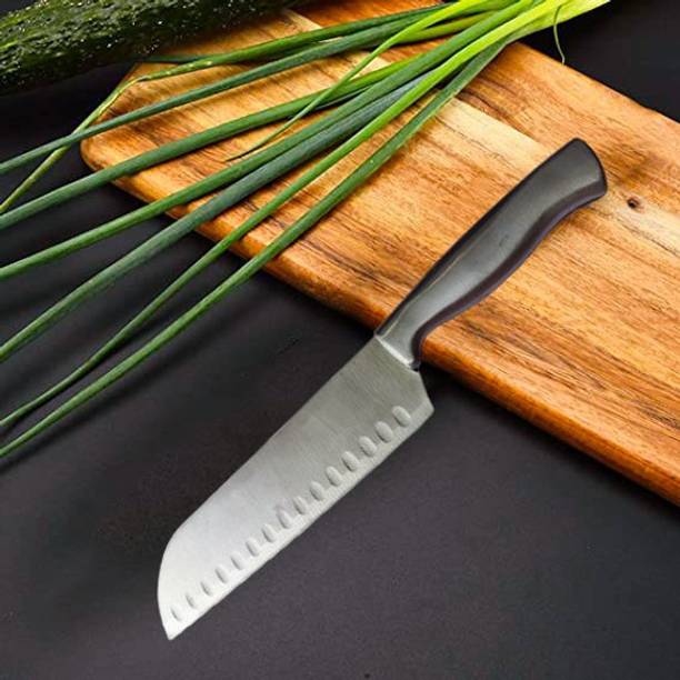 ATIASRAMA 1 Pc Stainless Steel Knife Stainless Steel Knife Sharp Blade with Handle for Home and Restaurant
