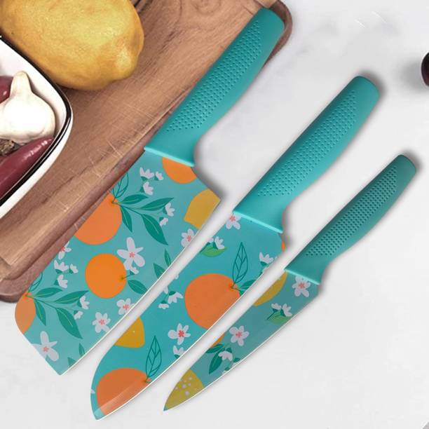 Lellow 3 Pc Stainless Steel Knife Set