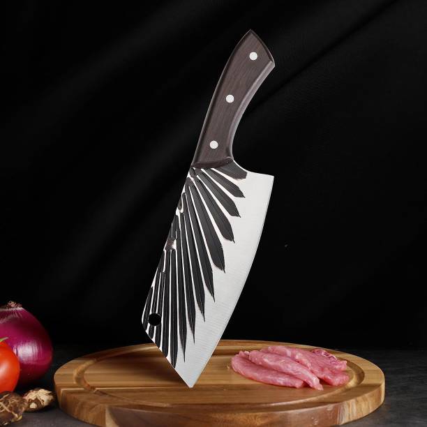 UniKart 1 Pc Stainless Steel Knife Ideal for Vegetable,Meat Cleaver Butcher Chef's Chopper For Kitchen & Restaurant