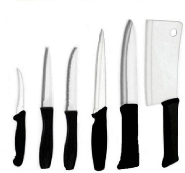 डीएनजे Knife Knife set 6 Stainless Steel with Knife set स्टेनलेस स्टील चाकू सेट