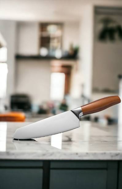 Captoola 1 Pc Stainless Steel Knife Ideal for All-Around Food Preparation Meat Knife with Pakka Handle(Silver, 1 Pc)