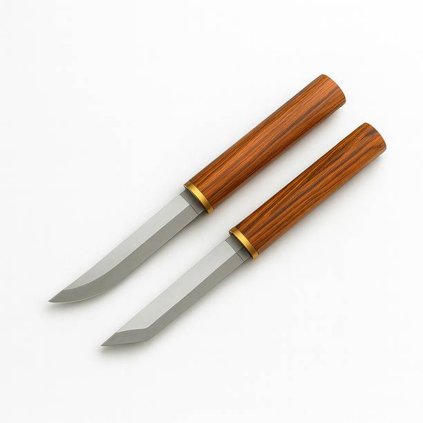Machado 2 Pc Stainless Steel Knife Set German Forged Knife|Multi-Purpose Ultra-Sharp for Fruits,Meat & Everyday Cutting