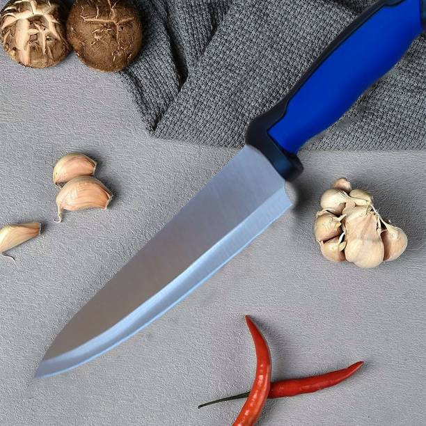 ATIASRAMA 1 Pc Stainless Steel Knife Stainless Steel Knife Sharp Blade with Handle for Home and Restaurant