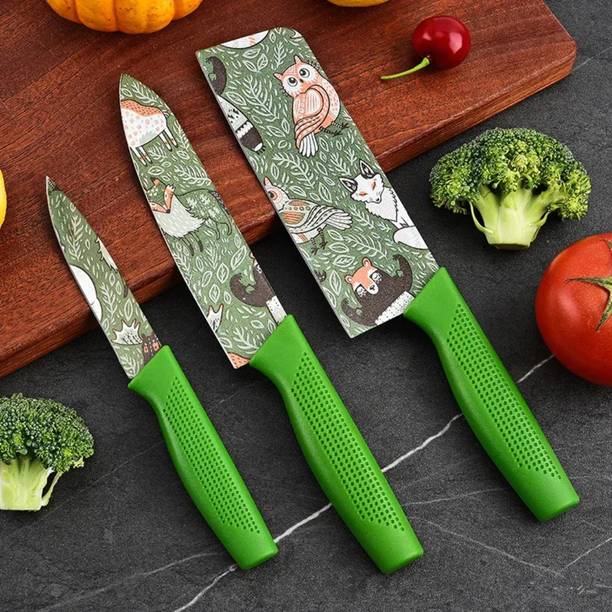 OSSOBERRY 3 Pc Stainless Steel Knife Set