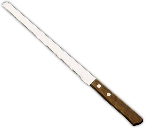 कैप्टूला Classic Bread Knife Long Serrations Japanese Serrated Kitchen Knife(Silver,1 Pc) स्टेनलेस स्टील चाकू
