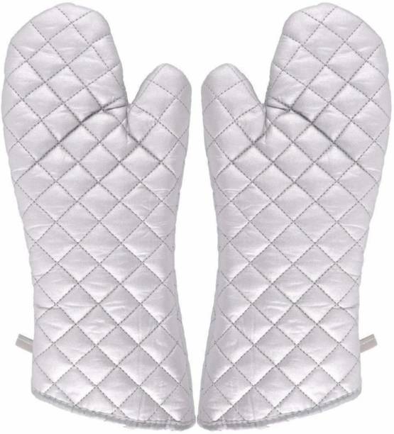 UK Baker Silver Cotton Kitchen Linen Set