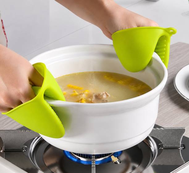 ANSHAURA Multicolor Silicon Kitchen Linen Set