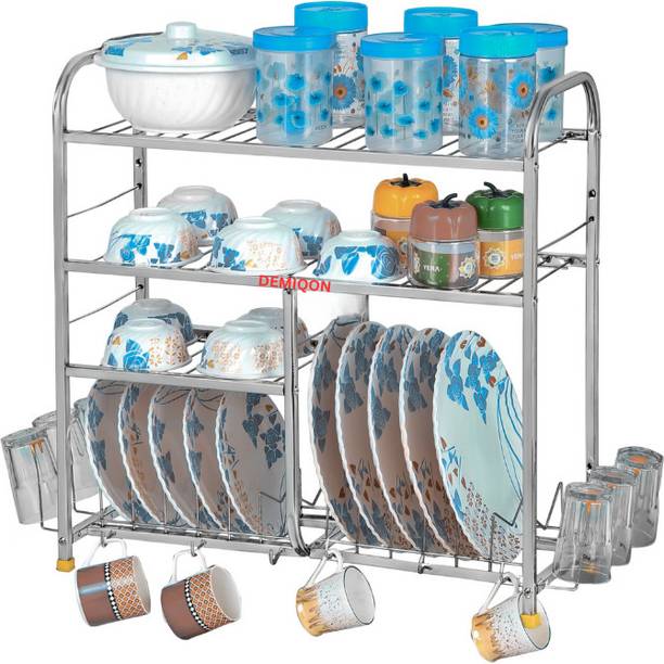 Price History of DEMIQON Utensil Kitchen Rack Steel 24x 24 Inches Kitchen Dish Rack Plate Cutlery Stand Modern Kitchen Stand