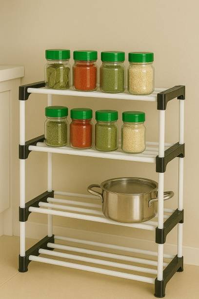 sharma ji store Containers Kitchen Rack Plastic