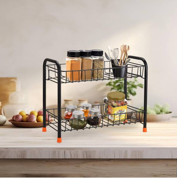 M Y Containers Kitchen Rack Iron Kitchen Rack for Condiments/Utensils and Other Kitchen Essentials