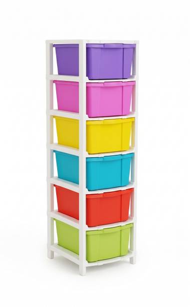 MAXTID Can Kitchen Rack Plastic multi cabinet Drawer Cabinet for Bedroom