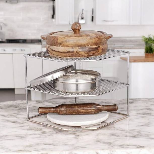 Mega Choice Chakla/Belan Kitchen Rack Steel Chakla/Belan Kitchen Rack