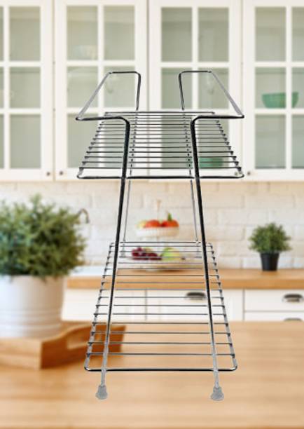 aaradhya Containers Kitchen Rack Steel Kitchen_Rack_SS_KR83