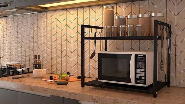 Domera Containers Kitchen Rack Steel Big Crystal Corner Cabinet Shelf Bathroom Corner Cabinet Modern Stylish|Space