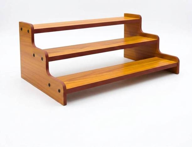 Ranah Fruits/Vegetables Kitchen Rack Wood Spice Rack 3 Teirs
