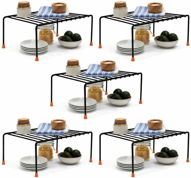 Namani Containers Kitchen Rack Steel Spice Rack Stainless Steel Combo Kitchen Rack Kitchen Storage Organizer Shelves