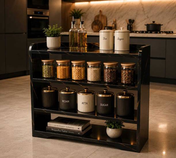 NV HANDICRAFTS Cup Kitchen Rack Wood Versatile Storage KITCHEN SPICE RACK