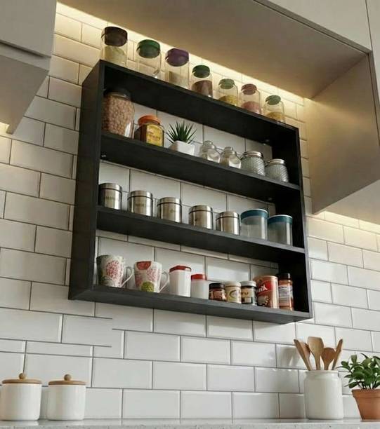 Rahat Handicraft Containers Kitchen Rack Wood Container...