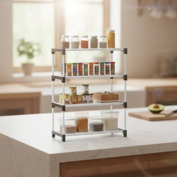 SRAMA JI STORE Containers Kitchen Rack Plastic FlexiStore Modular Rack