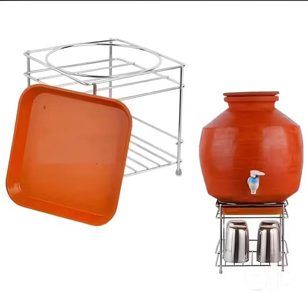 RINCY Matka Kitchen Rack Steel