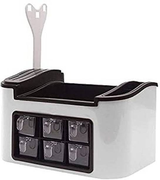 SHRI BAJRANGI Containers Kitchen Rack Plastic Creative Multifunction Storage Rack Kitchen Seasoning Shelf