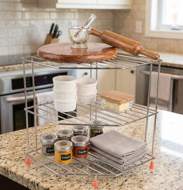 ZOOMPLUS Containers Kitchen Rack Steel