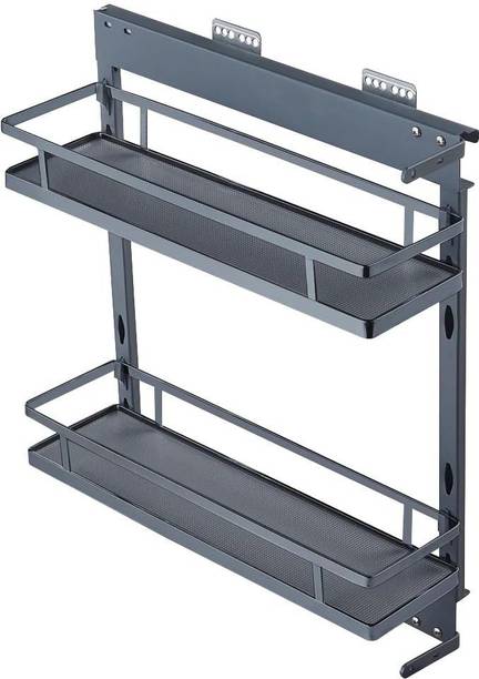 DBR Containers Kitchen Rack Iron Side Mounted Kitchen Bottle Pull Out Unit 200 mm