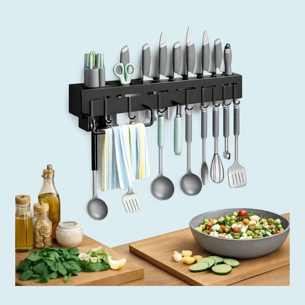 Corique Utensil Kitchen Rack Plastic Cooking Accessories Organizer Shelf