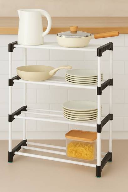 sharma ji store Containers Kitchen Rack Plastic