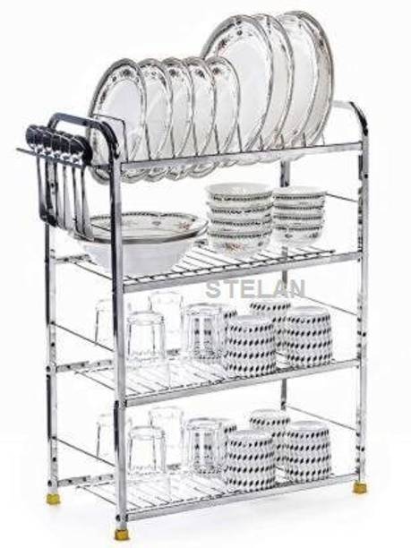 Daaduji Containers Kitchen Rack Steel
